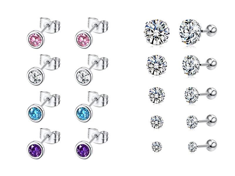 Ohrstecker aus Chirurgenstahl Ohrstecker aus Chirurgenstahl